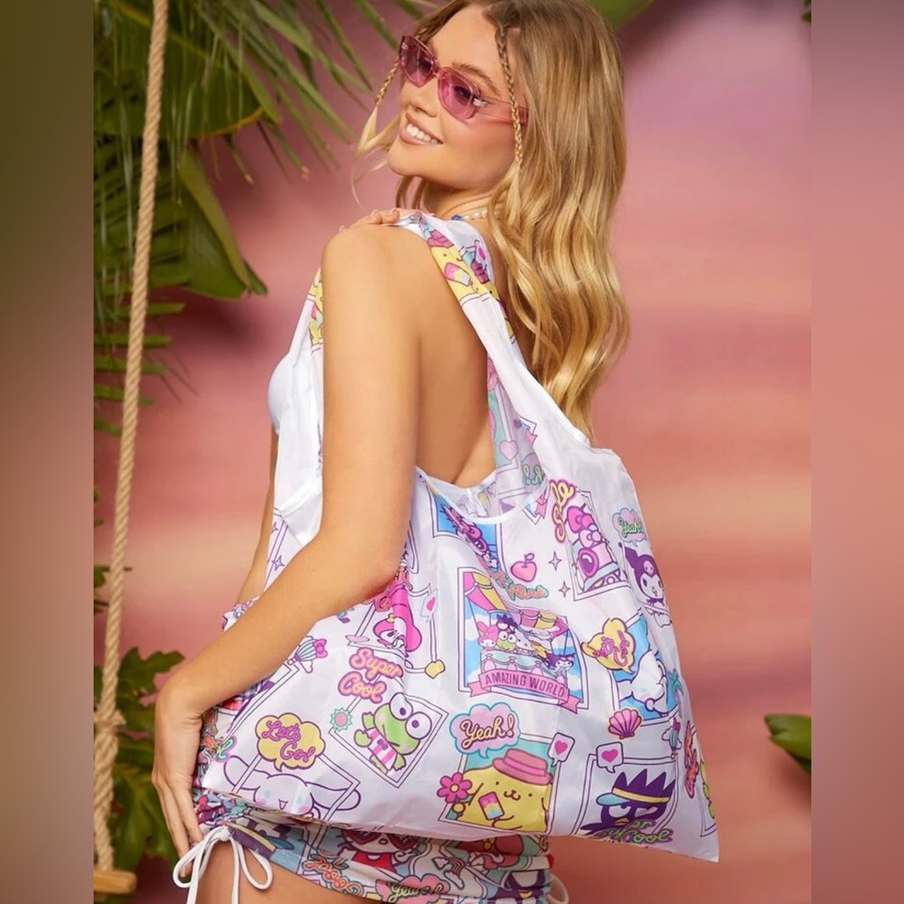 Hello kitty and friends foldable bag